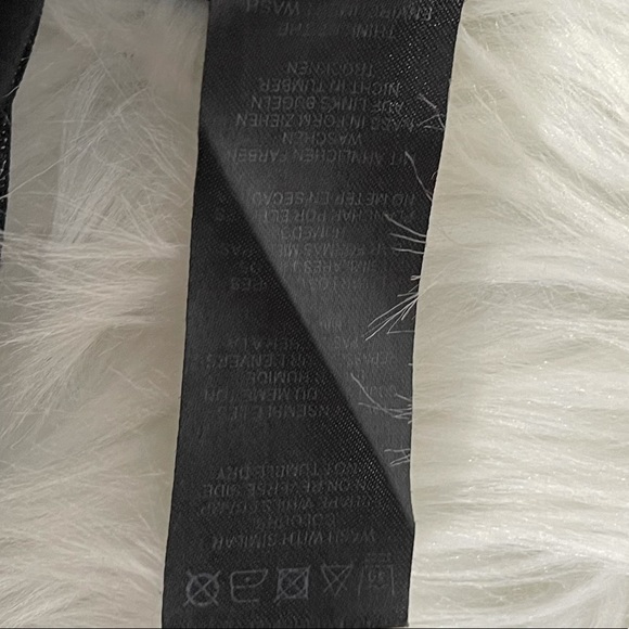 ASOS Black sheer top with black & blue undercover - Picture 8 of 8